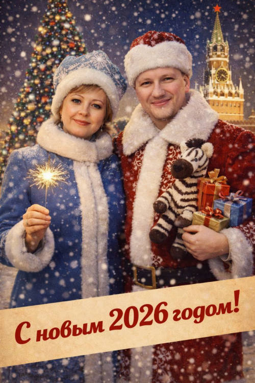 Счастливого Нового года, друзья!